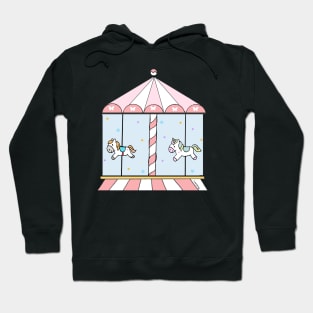 Riding a merry-go-round is healing Hoodie